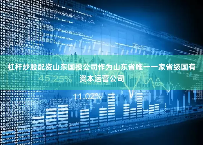 杠杆炒股配资山东国投公司作为山东省唯一一家省级国有资本运营公司